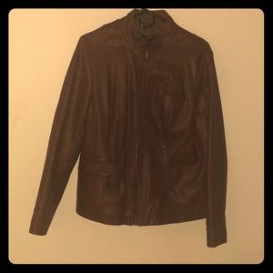 ALFANI faux leather jacket
